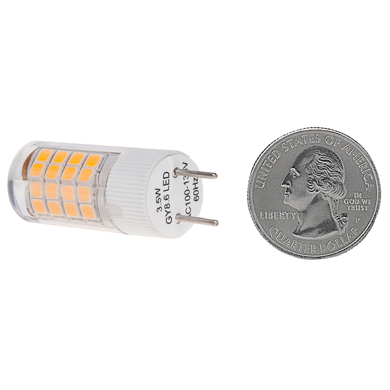 AC100-130V, Dimmable T4 G8 LED Bulb, 3.5Watts, 35W Equivalent, 5-Pack AC100-130V, Dimmable T4 G8 LED Bulb, 3.5Watts, 35W Equivalent, 5-Pack